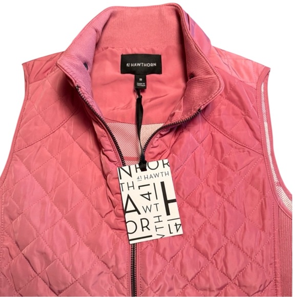 41 Hawthorn Pink Quilted Vest New with tag Size Small NWT - Picture 4 of 9